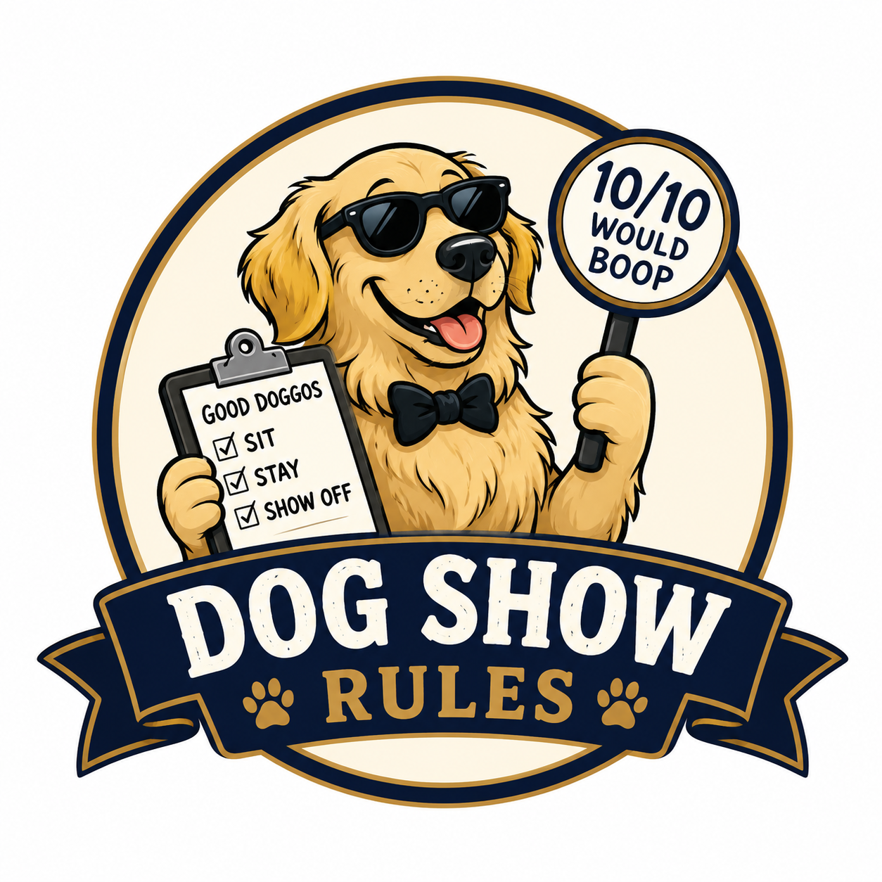 Online Dog Show Logo