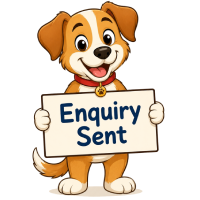Online Dog Show Enquiry Sent image