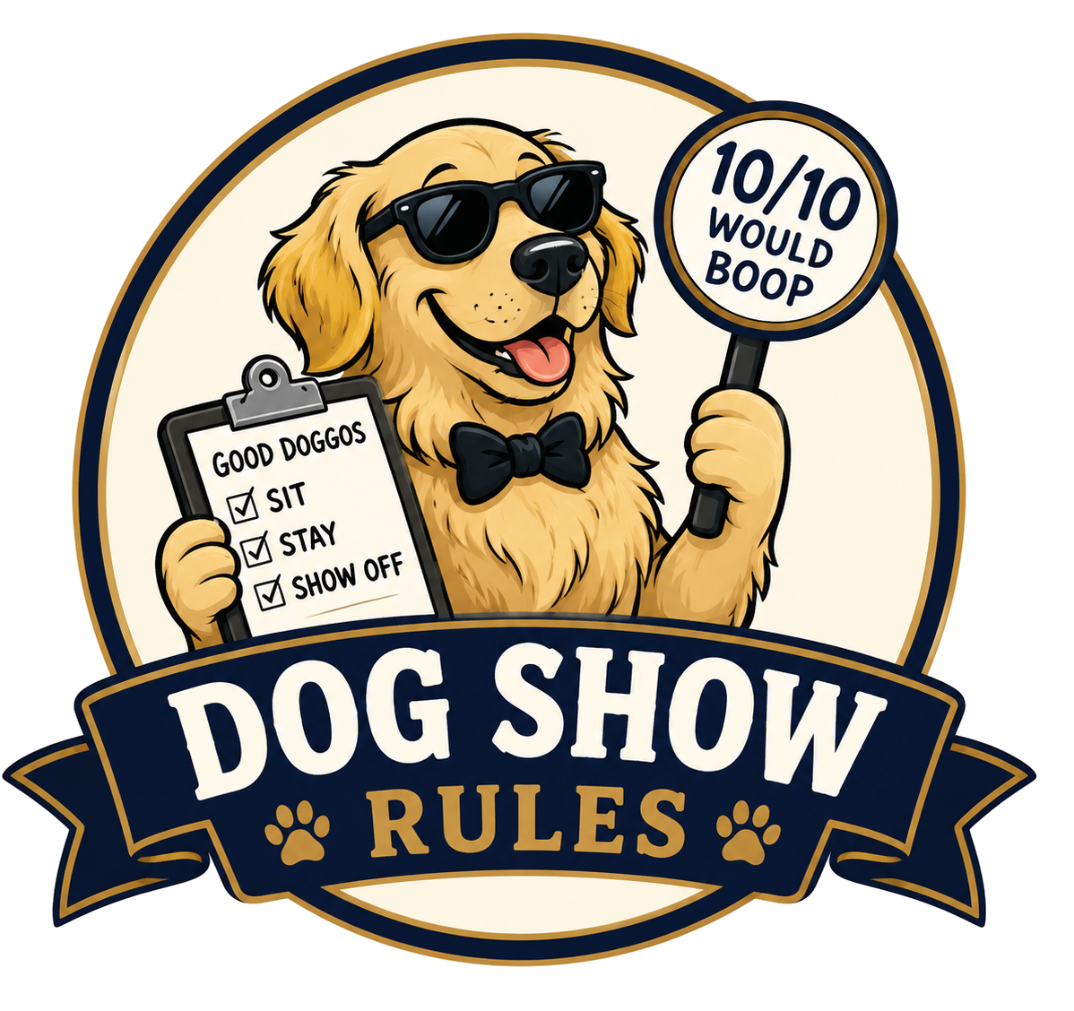 Online Dog Show Rules Image